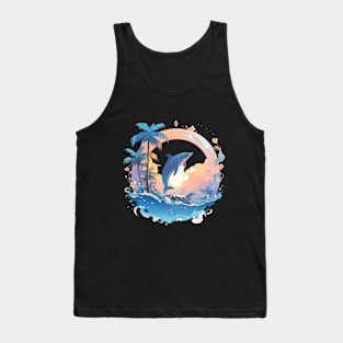 In Love Dolphins Tank Top